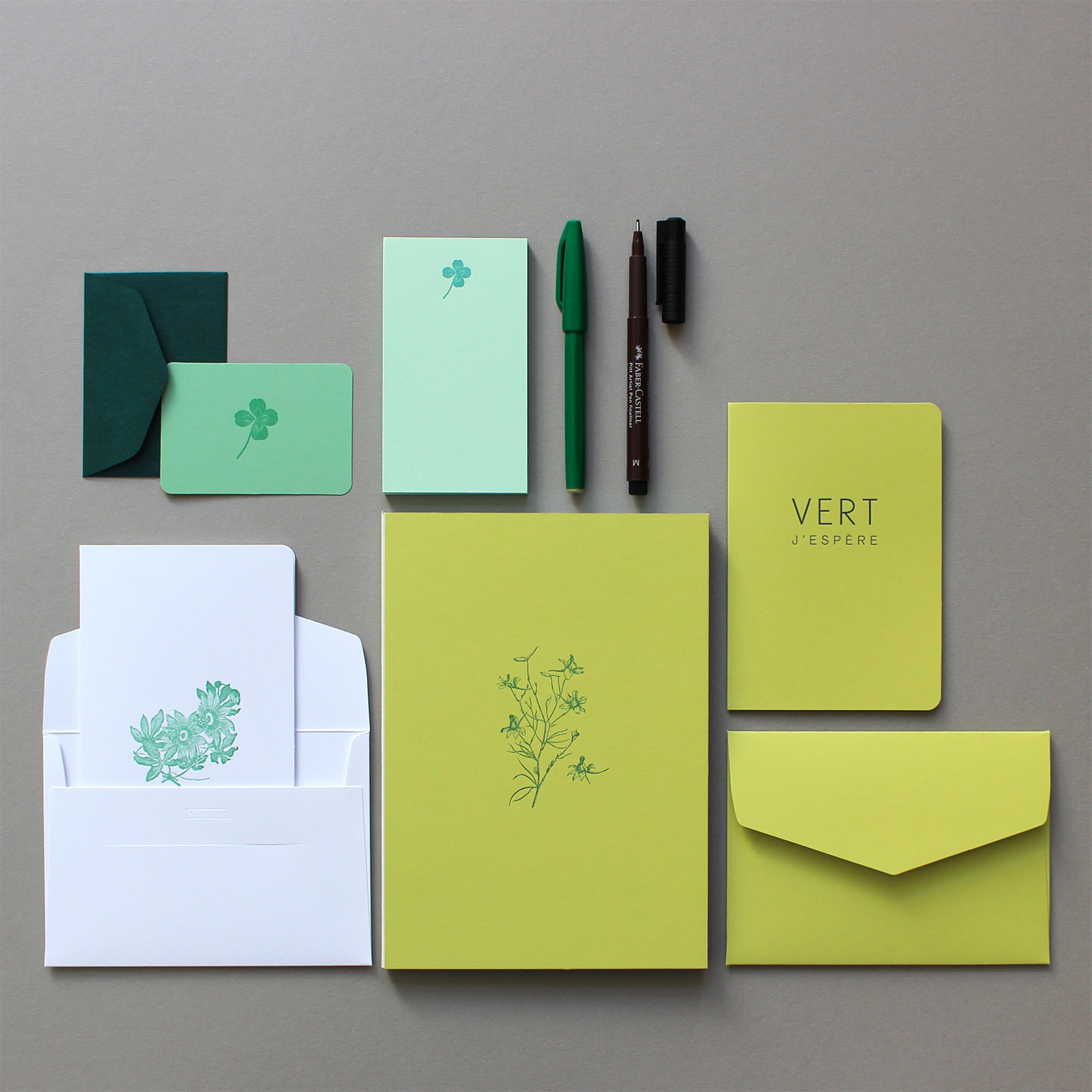 STATIONERY Le Typographe Qualité typo plomb Handmade in Brussels
