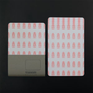 ROUNDED CORNERS CARDS X 5 LOBSTER