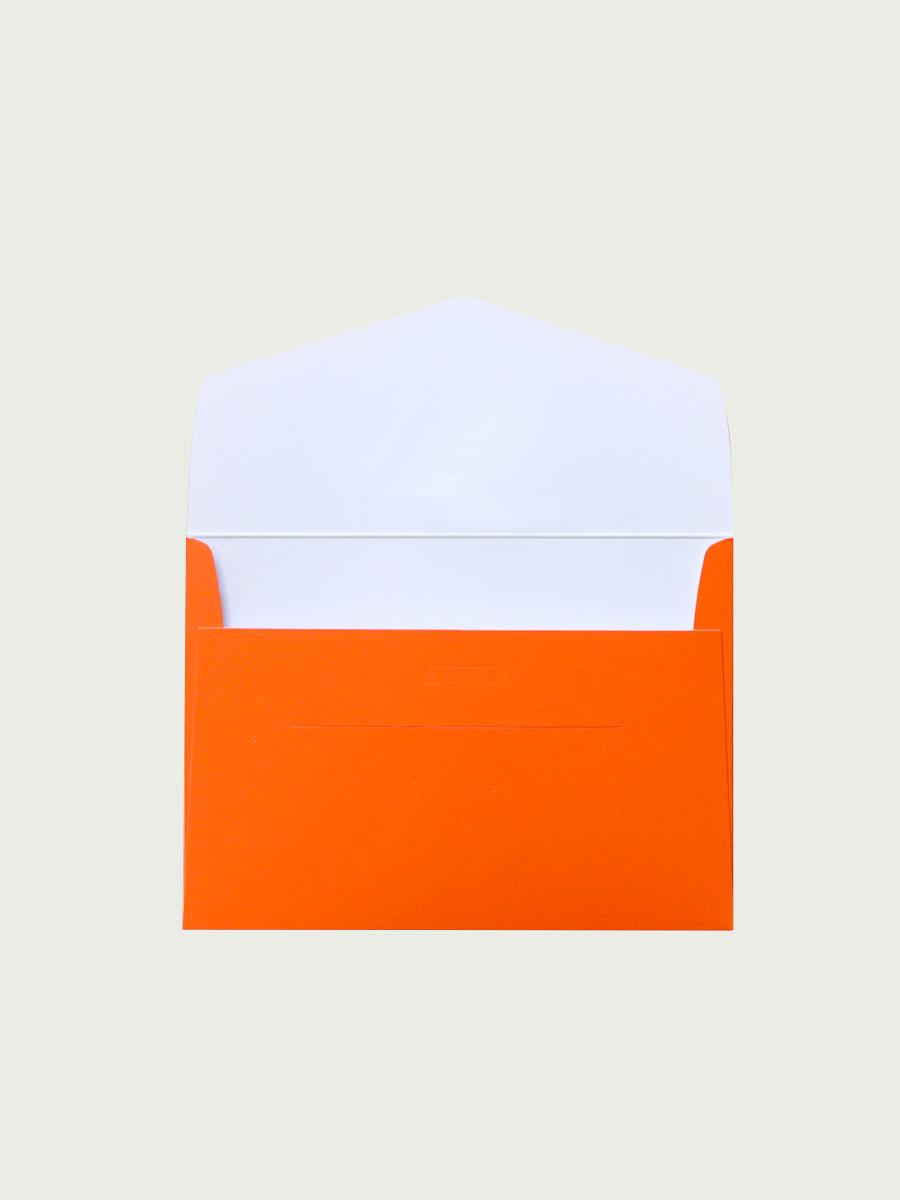 enveloppe orange fluo