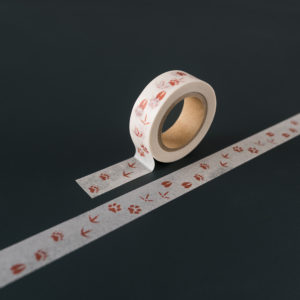 FOOTPRINTS WHITE TAPE