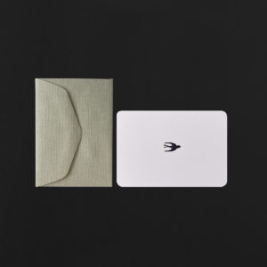 MINI CARD + ENVELOPE SWALLOW