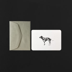 MINI CARD + ENVELOPE DALMATIAN