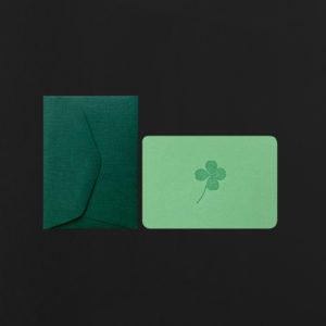MINI CARD + ENVELOPE CLOVER
