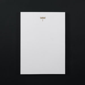BLOC A5 papier à lettre - LIBELLULE