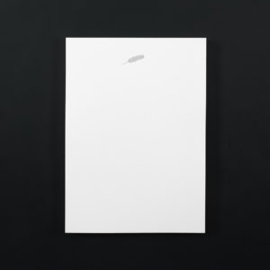 A5 NOTEPAD letter paper FEATHER