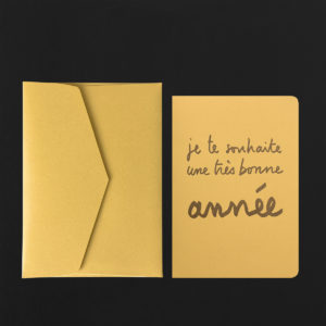 Folded Card JE TE SOUHAITE...