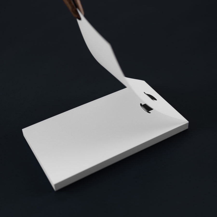 MINI NOTEPAD BOWLER HAT