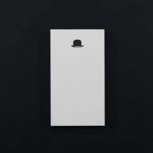 MINI BLOC NOTE CHAPEAU MELON