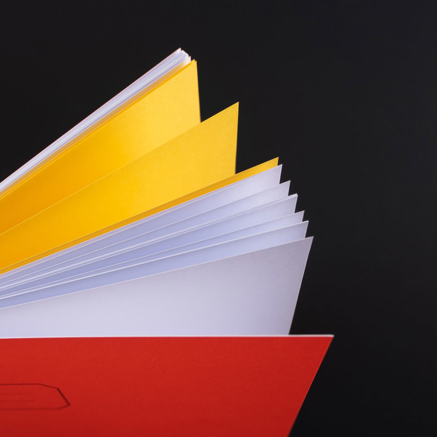 CAHIER SOUPLE A4 ORANGE FLUO