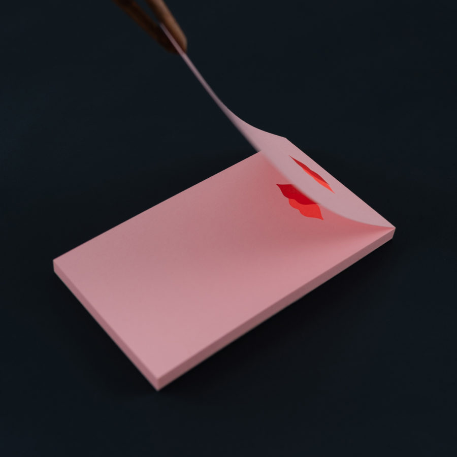 MINI NOTEPAD TWO MOUTHS