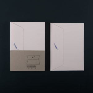 X 10 C6 BLUE PALM ENVELOPES