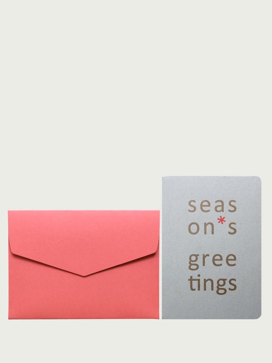 carte de vœux season's greeting card