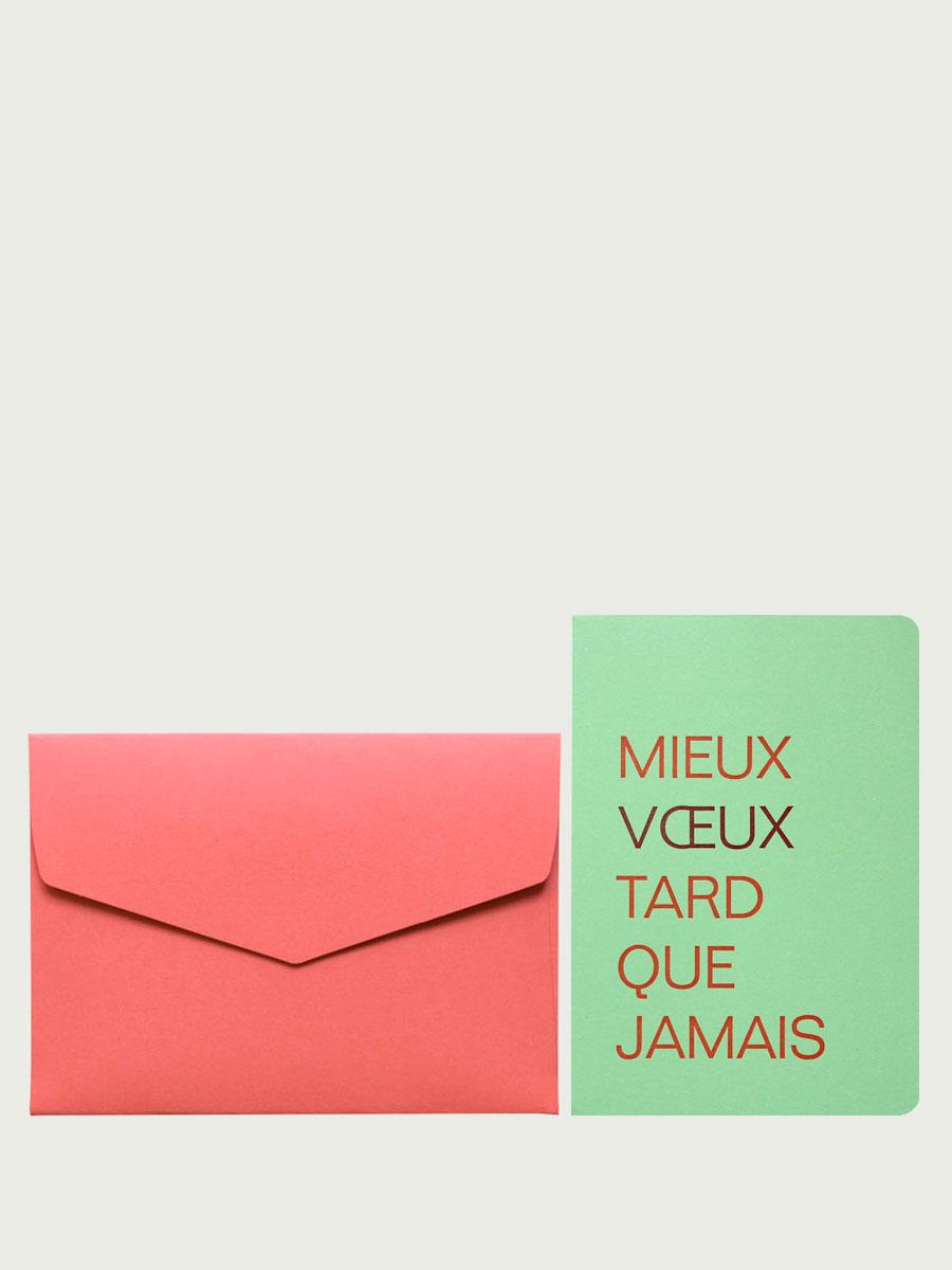 carte de vœux season's greeting card