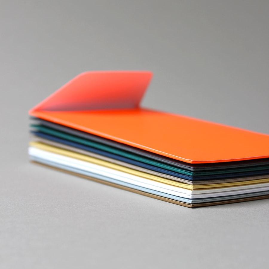 Packs of 4 DL cards and envelopes (11x22 cm)