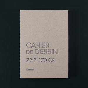 CAHIER DESSIN PORTRAIT A5+ 170g