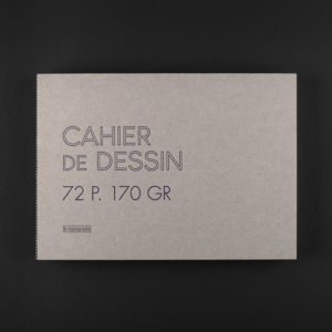 CAHIER DESSIN PAYSAGE A5+ 170g