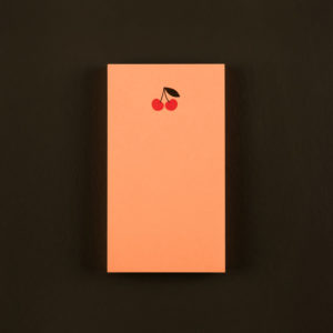 MINI NOTEPAD CHERRY