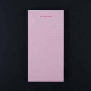 DL NOTEPAD IDEAS & PLANS lilac