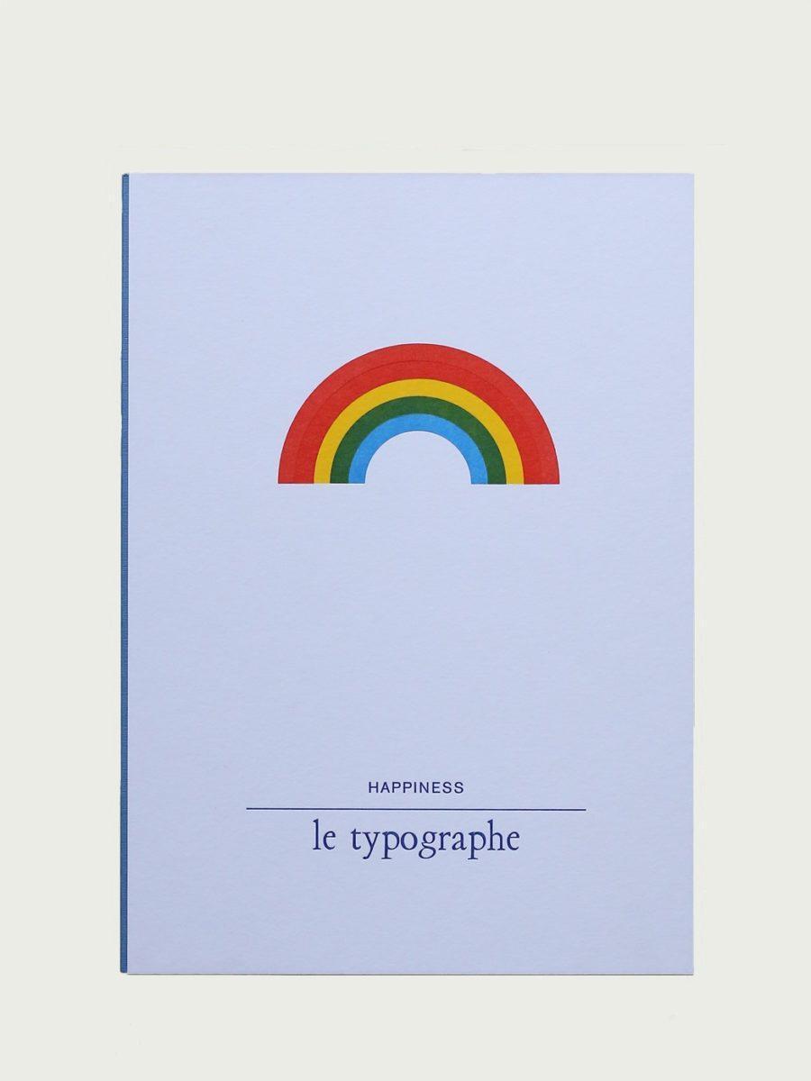 carton couverture carton happiness arc en ciel