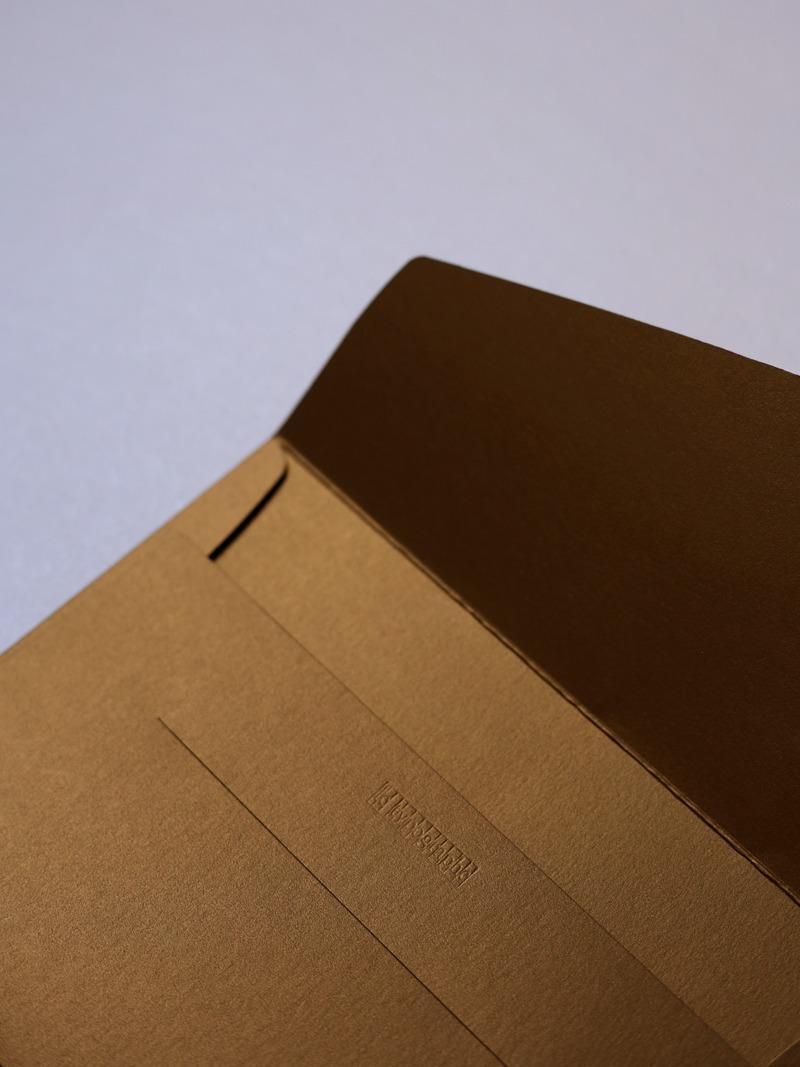 enveloppe C5 bronze en papier 300g