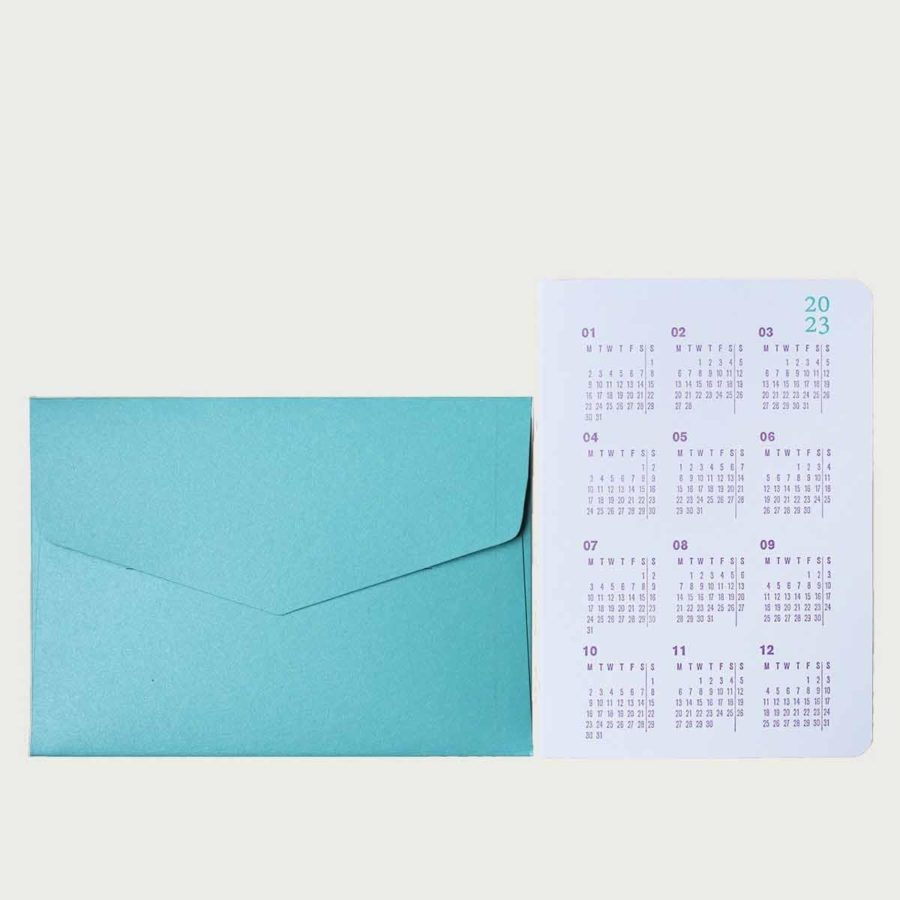 CARTE POSTALE CALENDRIER 2023