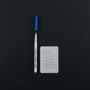 STYLO FINE LINER BLEU