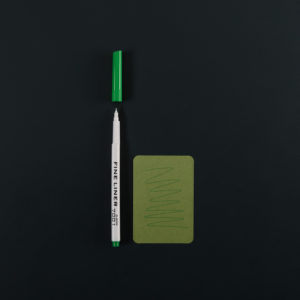 GREEN FINE LINER PEN