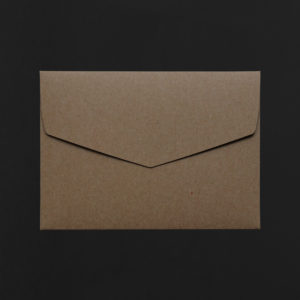 Pack of 3 C5 ENVELOPES - brut colour