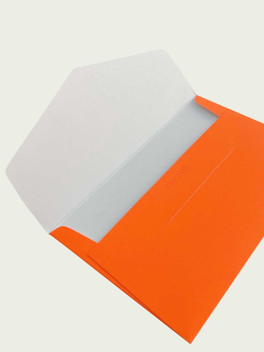 C9 neon orange ENVELOPE