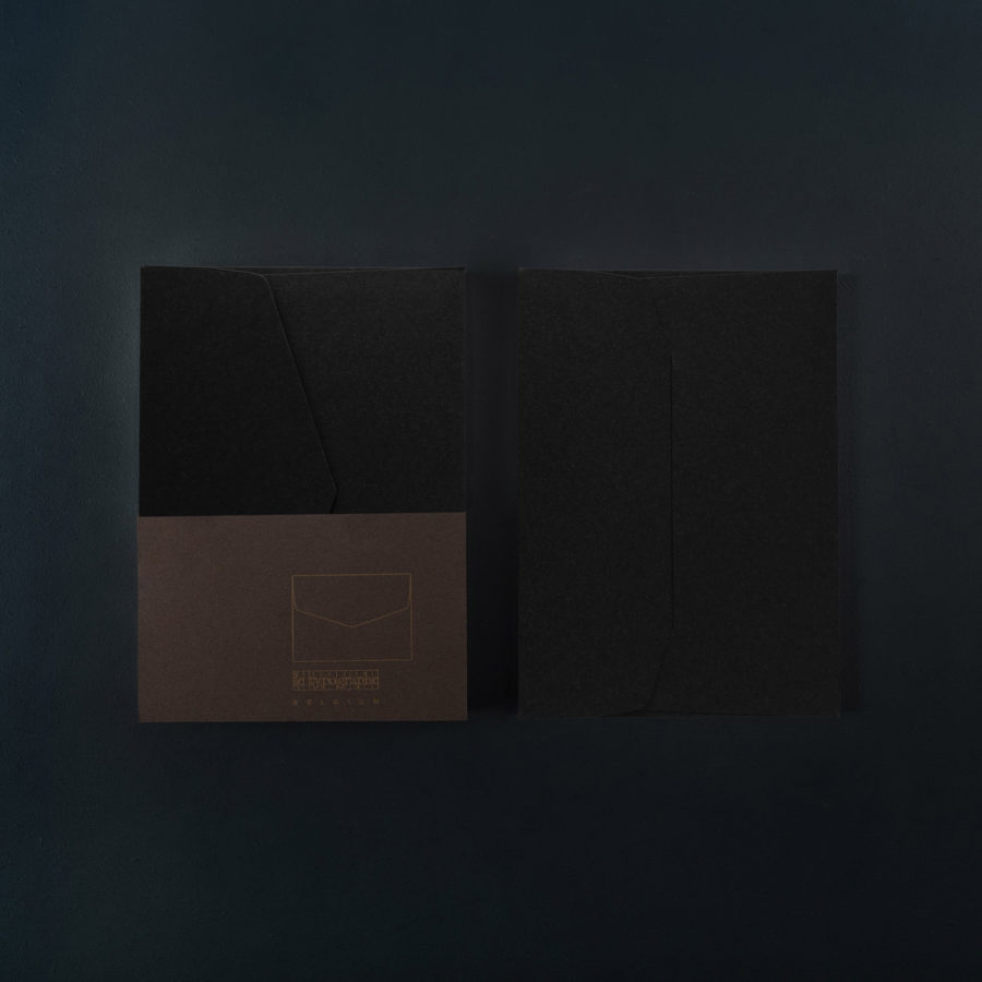 Pack of 5 C6 ENVELOPES - Black