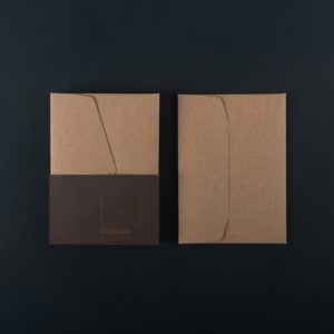 Pack of 5 C6 ENVELOPES - Brut