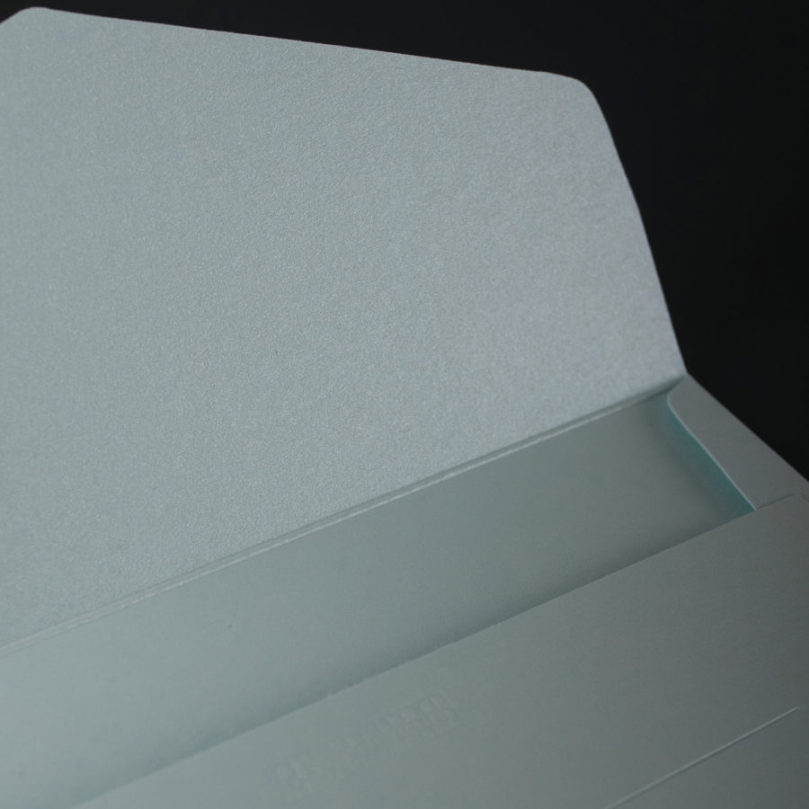 Paquet de 5 ENVELOPPES C6 - Aqua