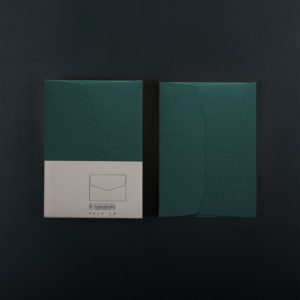 Pack of 5 C6 ENVELOPES - Pine forest