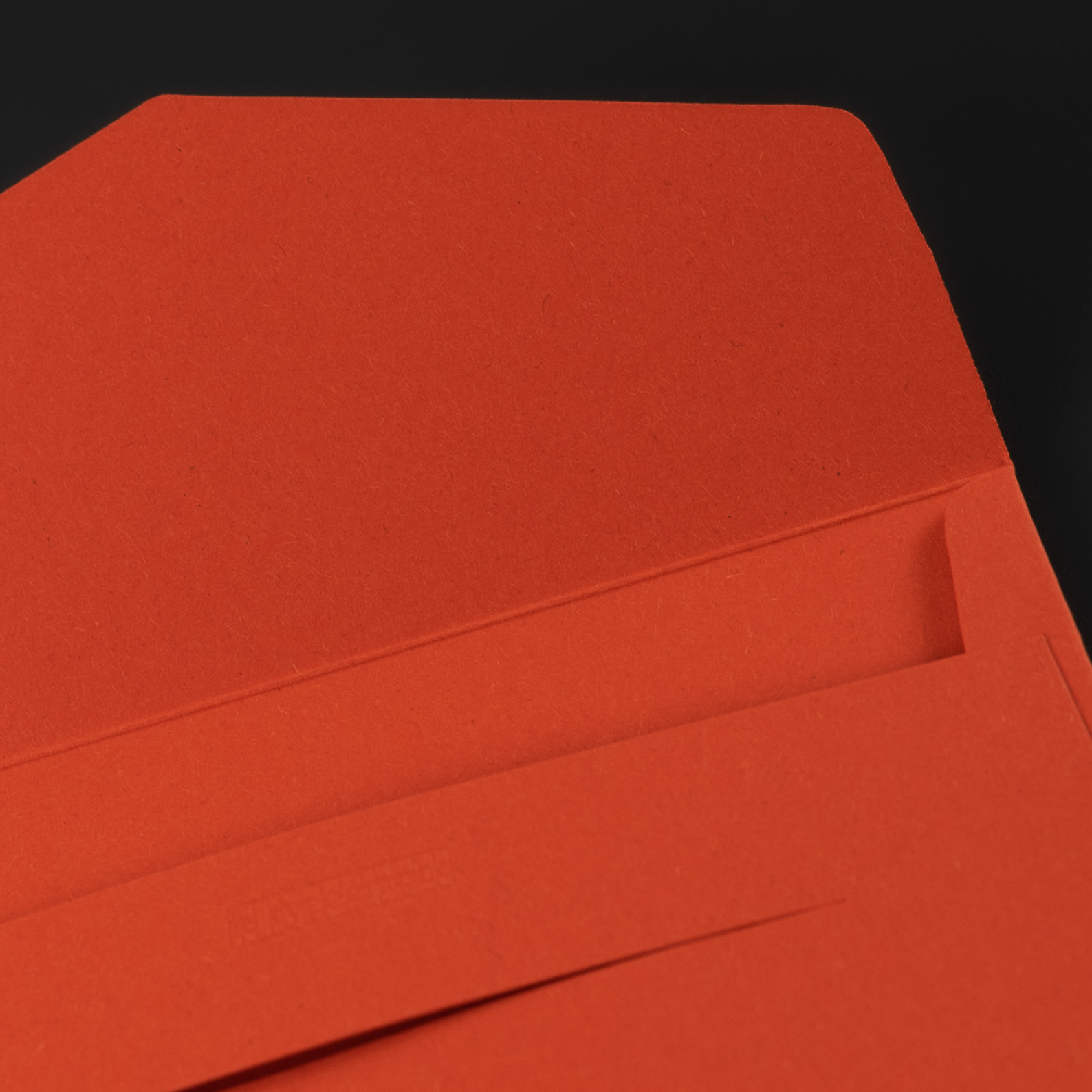 Paquet de 5 ENVELOPPES C6 - Mandarine