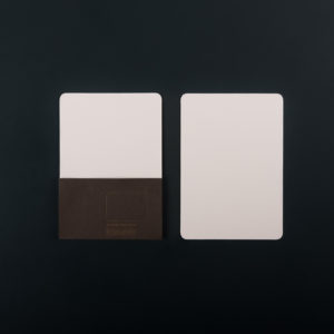 Paquet de 5 CARTES A6 - Naturel