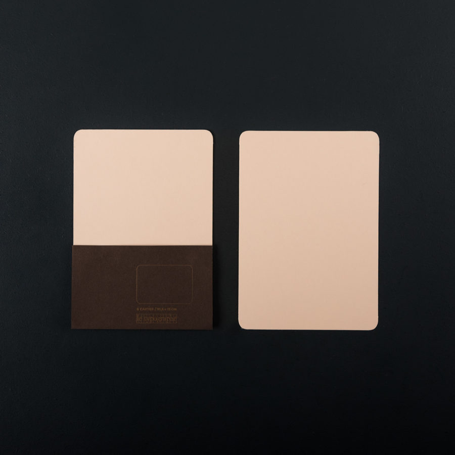 Pack of 5 CARDS - Ivory