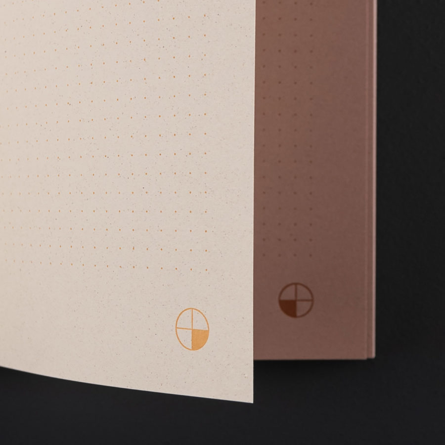 HARD COVER NOTEBOOK - GARDEN - 11.5 x 22 cm - 4 seasons