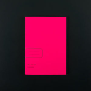 A5 fluo pink SOFT COVER NOTEBOOK