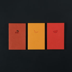 3 CAHIERS SOUPLES TUTTI FRUTTI