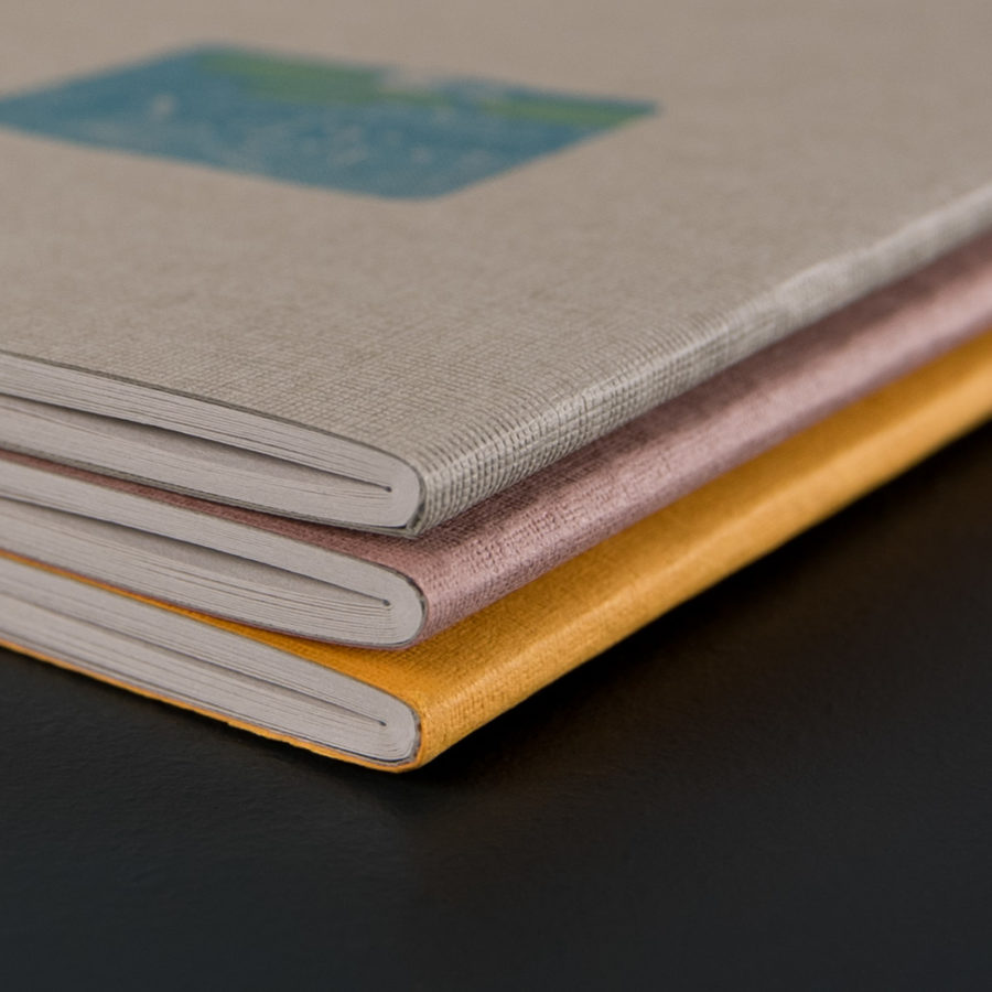 3 SOFT COVER NOTEBOOKS LANDSCAPES