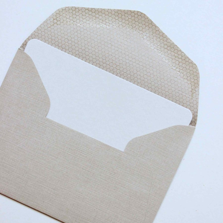5 jolies mini cartes et leur mini enveloppes assorties