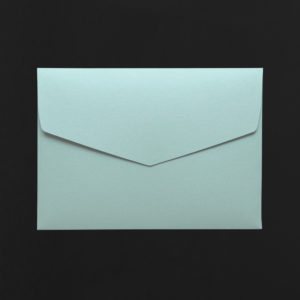 Pack of 3 C5 ENVELOPES - aqua blue colour