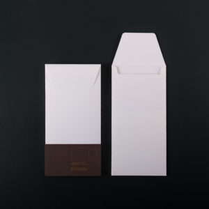 Pack of 4 DL ENVELOPE (11x22 cm) - pole colour