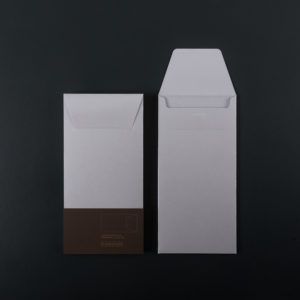 Pack of 4 DL ENVELOPE (11×22 CM) – silver colour