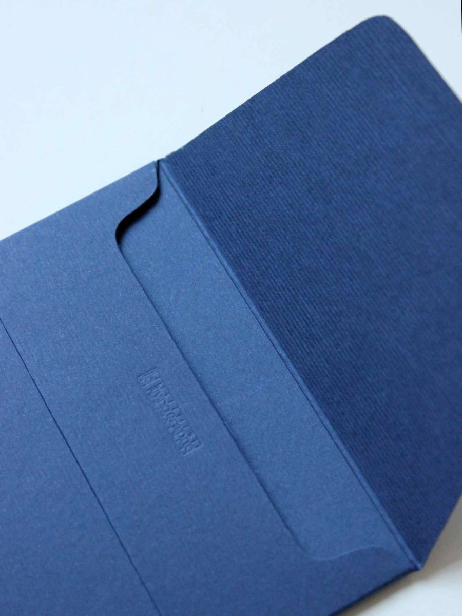 Pack of 4 DL ENVELOPE (11×22 CM) – night blue colour
