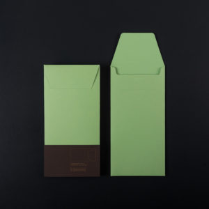 Pack of 4 DL ENVELOPE (11×22 CM) – pistachio colour