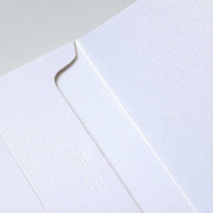 Pack of 4 DL ENVELOPE (11x22 cm) - champagne colour