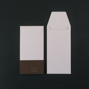 Pack of 4 DL ENVELOPE (11x22 cm) - champagne colour