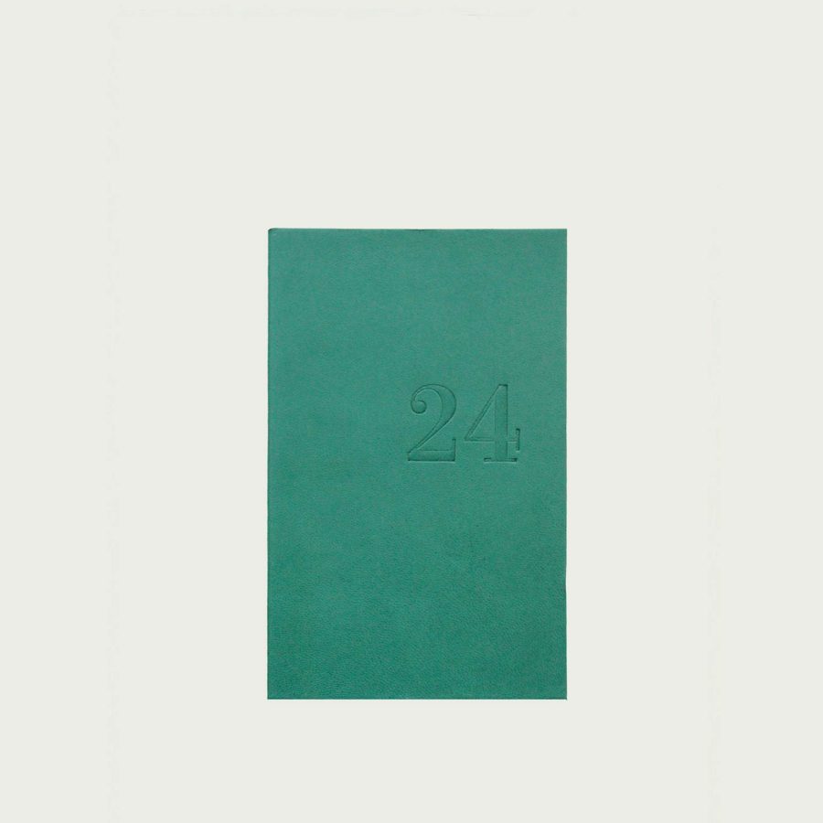 AGENDA MENSUEL 2024 A5+ souple – couleur bordeaux, le typographe, Qualité  typo
