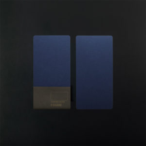 Pack of 4 DL CARDS (10.5x21 cm) - night blue colour